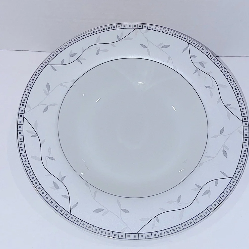 Fitz and Floyd Platinum Vine 1 Soup Bowl